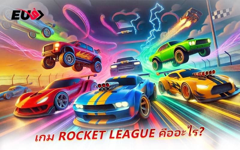 Rocket League คือเกมที่ผสมผสานระหว่าง “ฟุตบอล” และ “รถแข่ง” ได้อย่างลงตัว